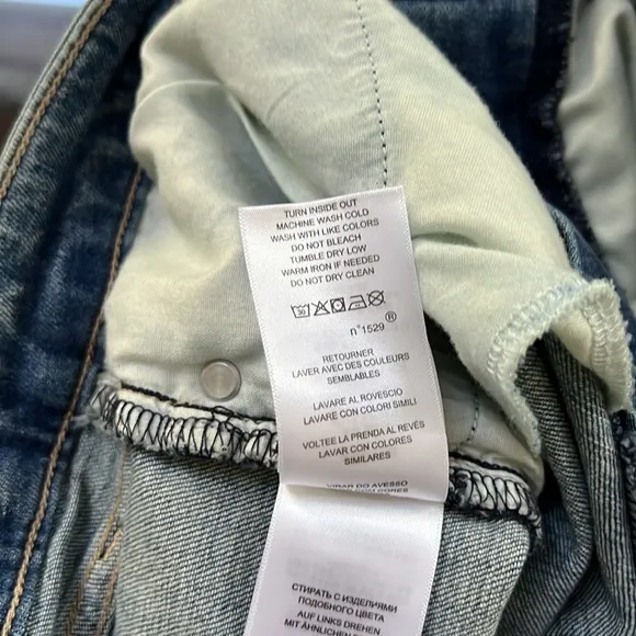 Lauren Ralph Lauren Rolled Cuff Denim Bermuda Shorts