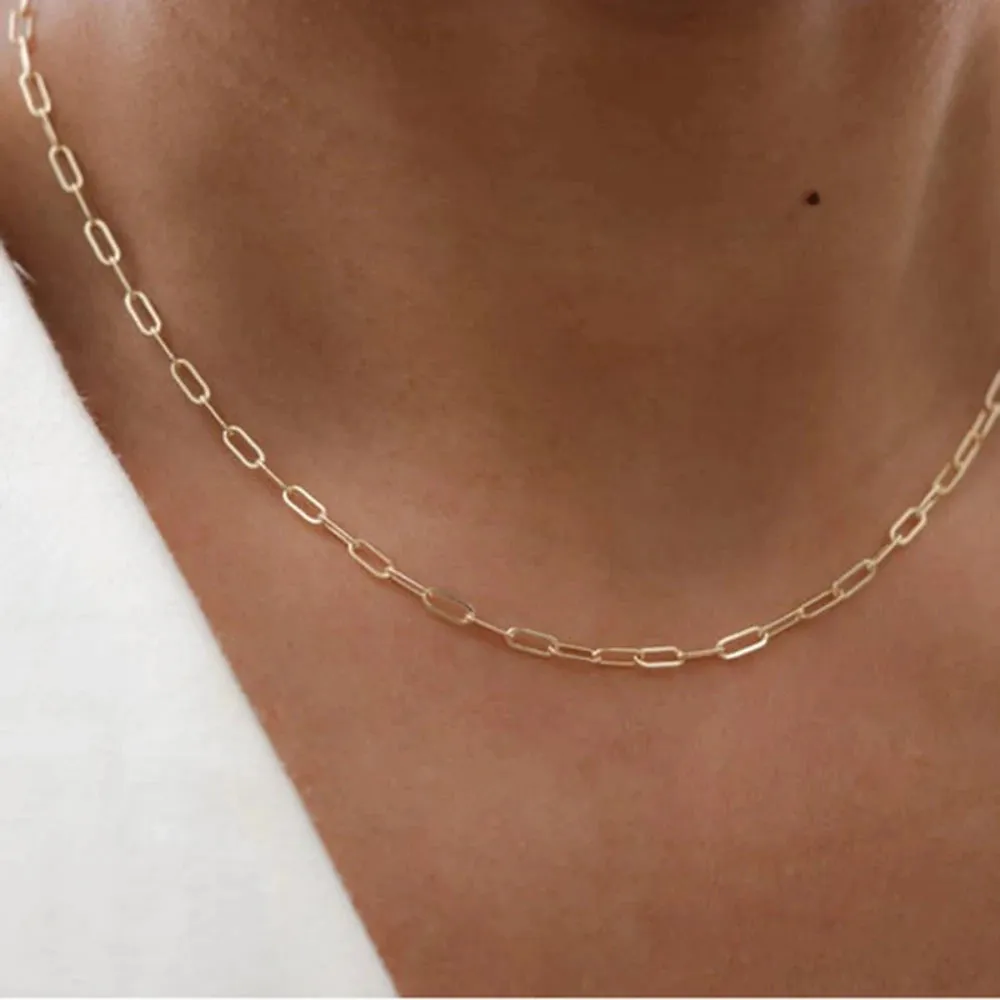 Layered Gold Necklaces - Minimalist, Delicate, Double Strand, Elegant Jewelry