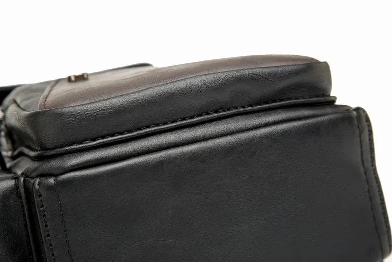Leather Crossbody Bag -Vintage Luxury