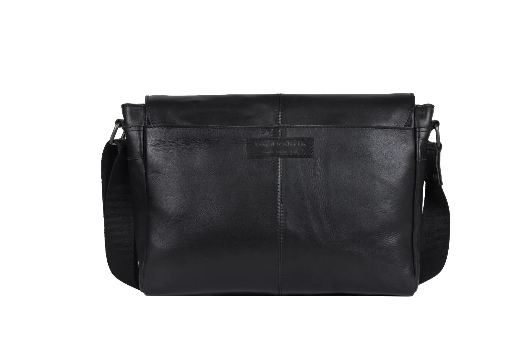 Leather Messenger Bag for Men - Lincoln 15