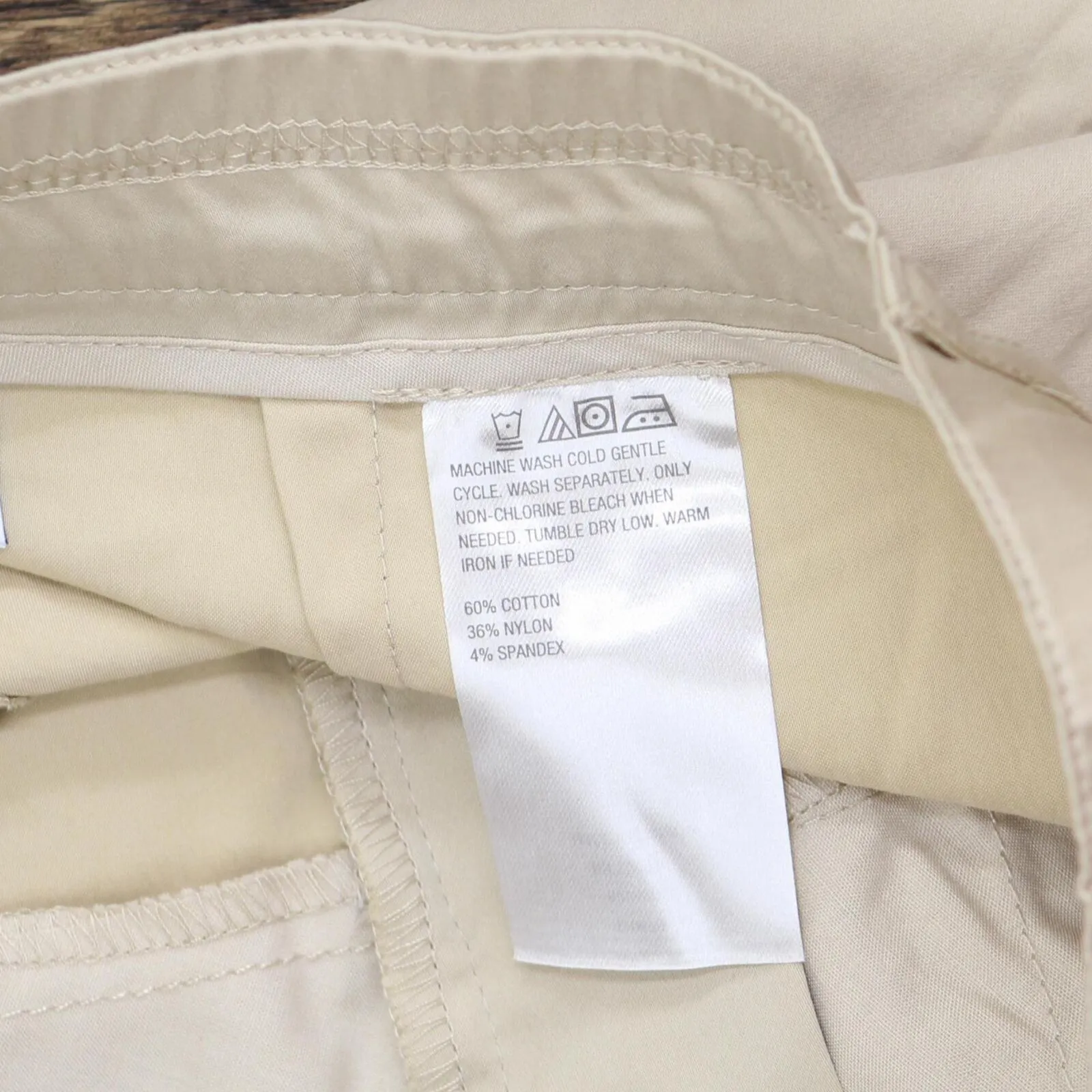 Lemon Way Womens Stretch Utility Twill Cargo Crop Pant 648456 Taupe Brown 14