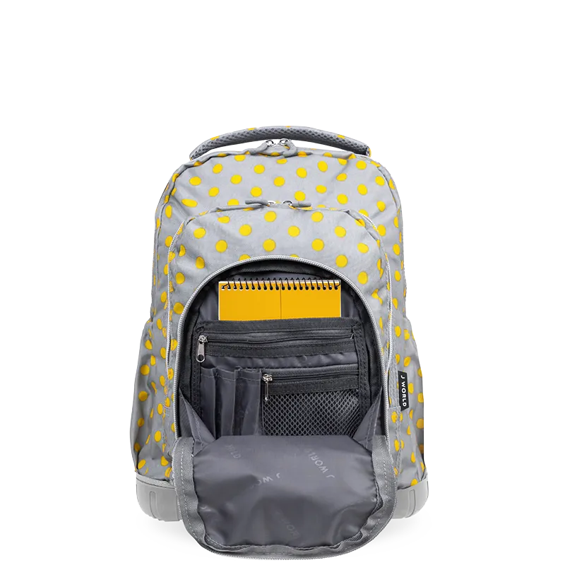 Lollipop Kids Rolling Backpack With Lunch Bag (16 Inch) in Candy Buttons