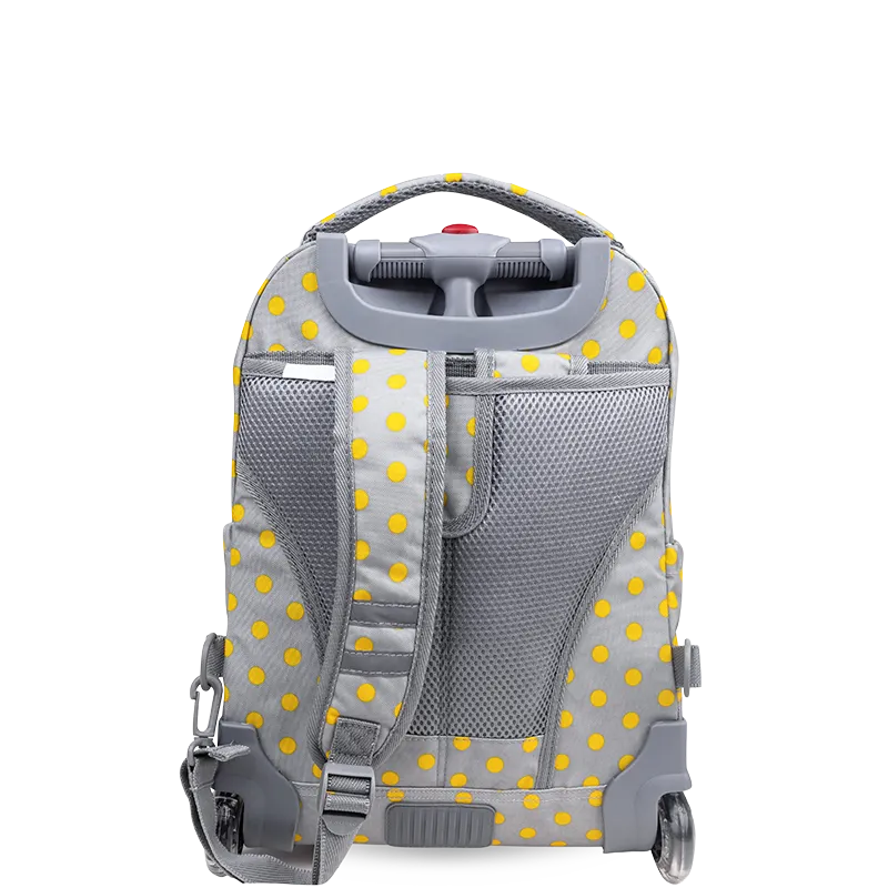 Lollipop Kids Rolling Backpack With Lunch Bag (16 Inch) in Candy Buttons