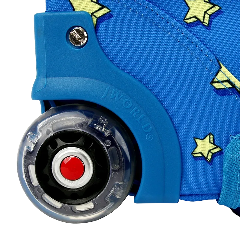 Lollipop Kids Rolling Backpack With Lunch Bag (16 Inch) in Little Stars - Final Sale