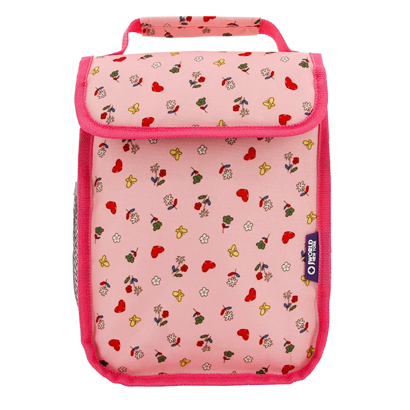 Lollipop Kids Rolling Backpack With Lunch Bag (16 Inch) in Pink Yard - Final Sale