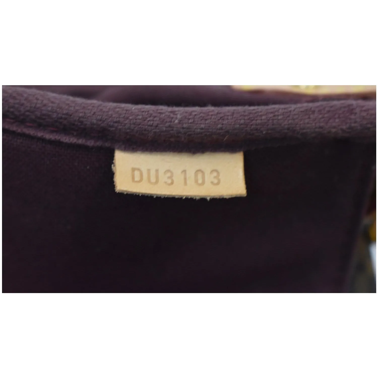 LOUIS VUITTON Favorite PM Monogram Canvas Crossbody Bag Brown