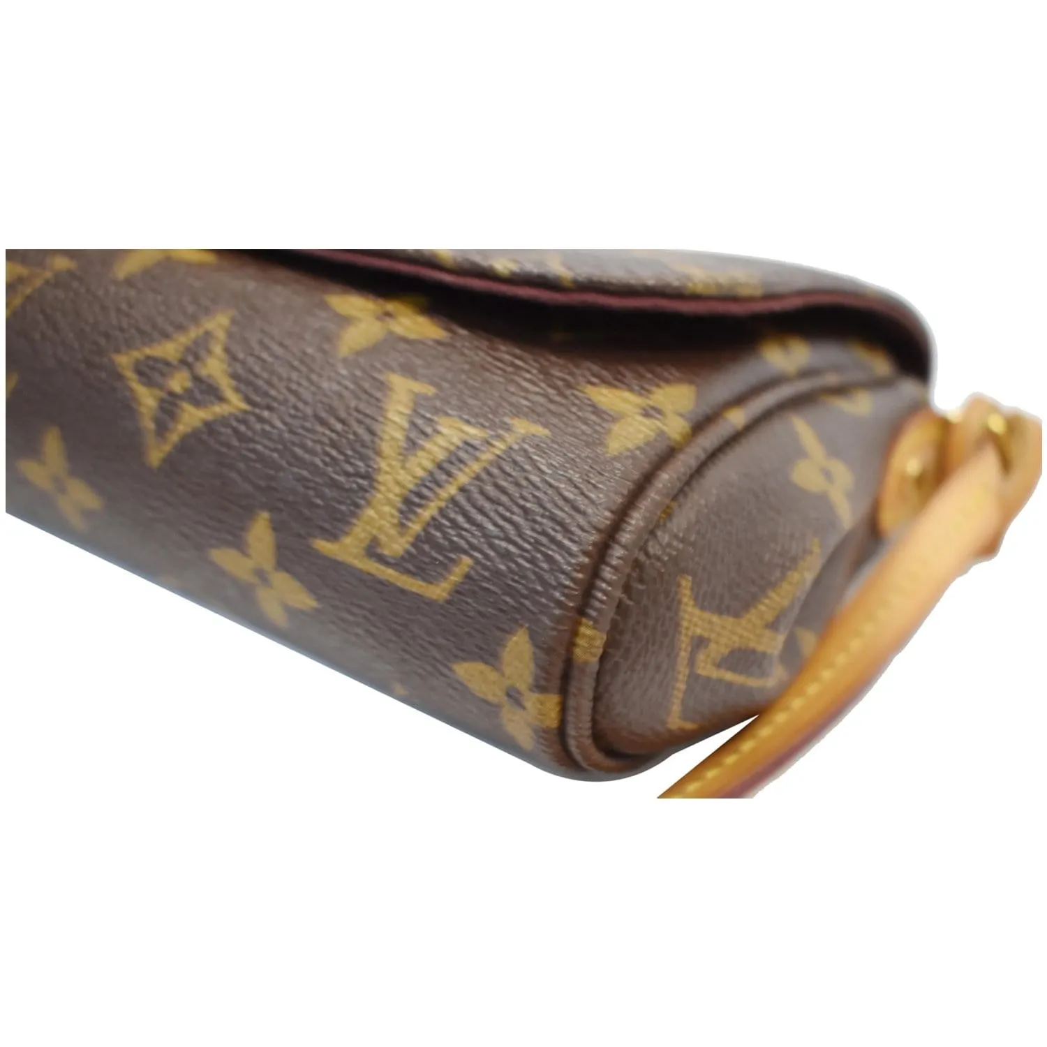 LOUIS VUITTON Favorite PM Monogram Canvas Crossbody Bag Brown