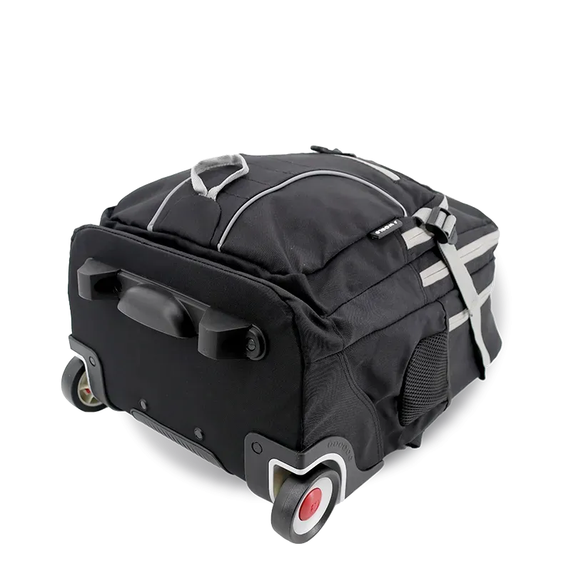 Lunar Multi-Purpose Laptop Rolling Backpack (19.5 Inch) in Black