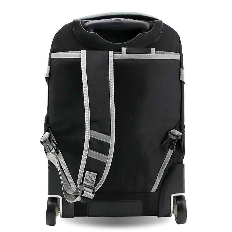Lunar Multi-Purpose Laptop Rolling Backpack (19.5 Inch) in Black