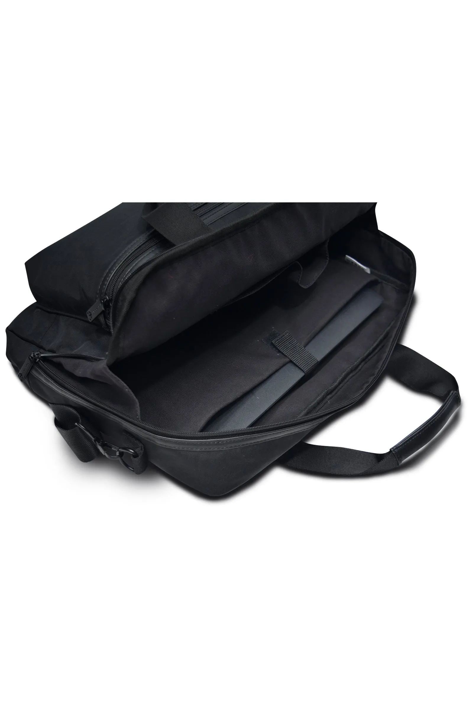 MAIYAAN BLACK EXECUTIVE MESSENGER BAG
