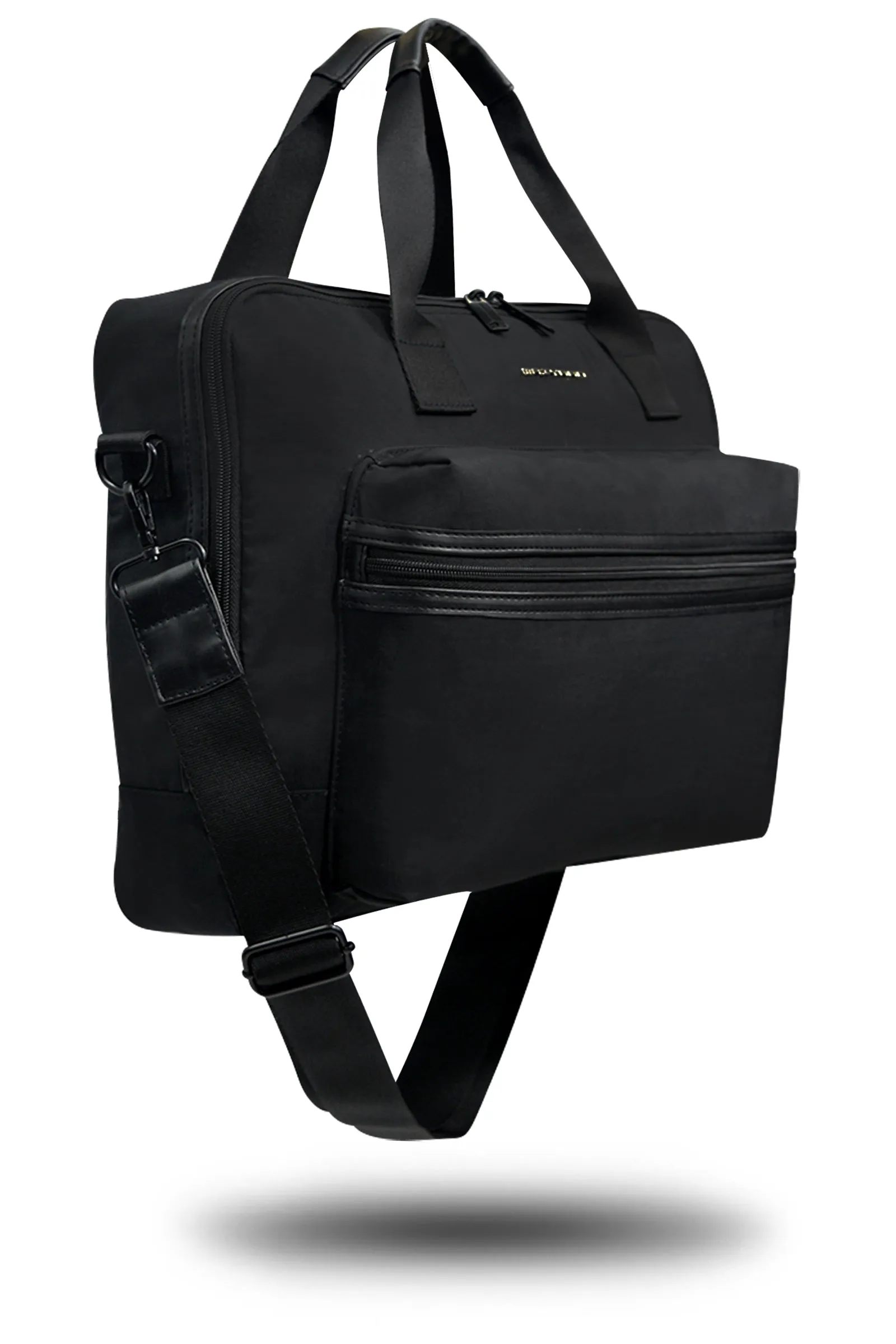 MAIYAAN BLACK EXECUTIVE MESSENGER BAG