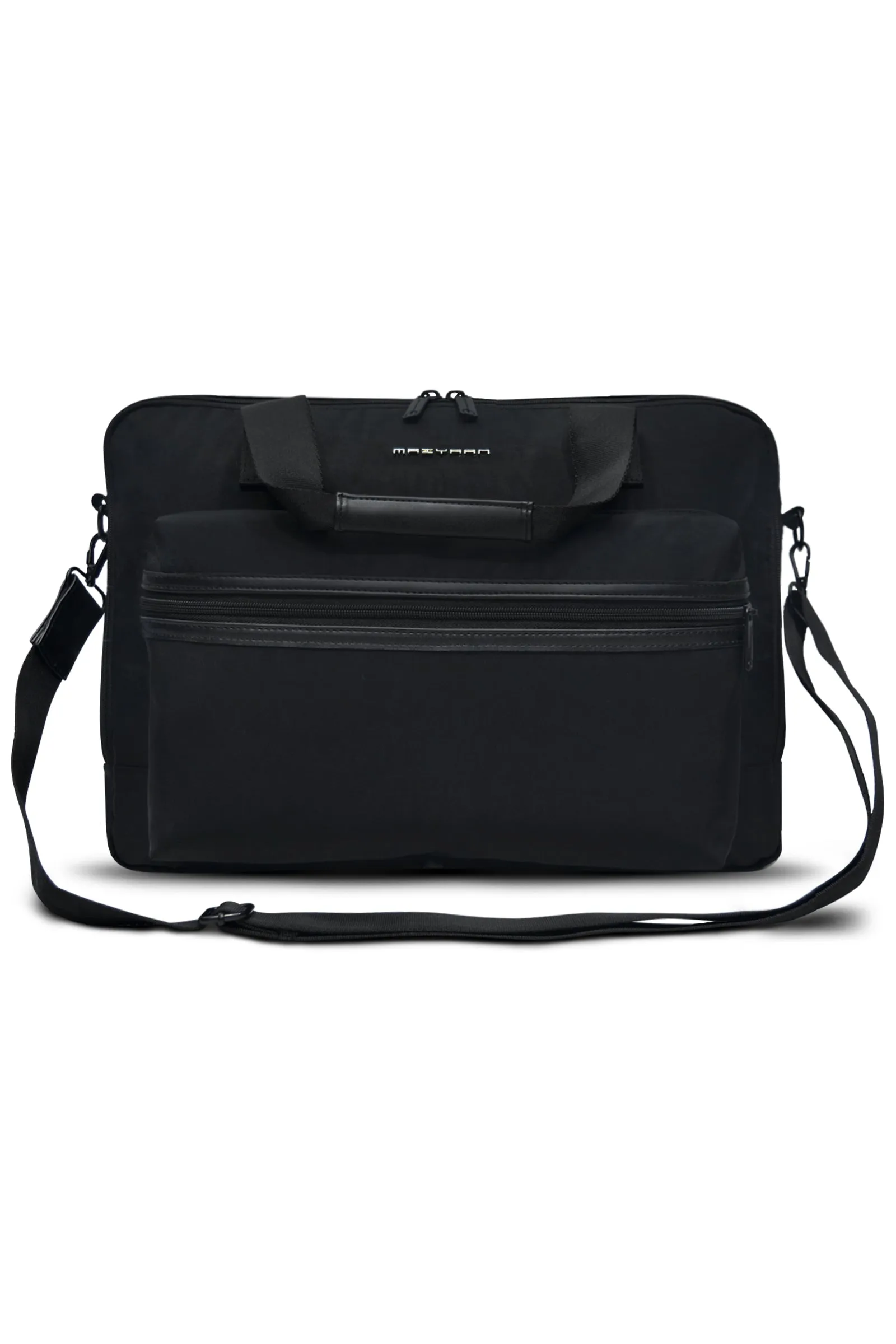 MAIYAAN BLACK EXECUTIVE MESSENGER BAG