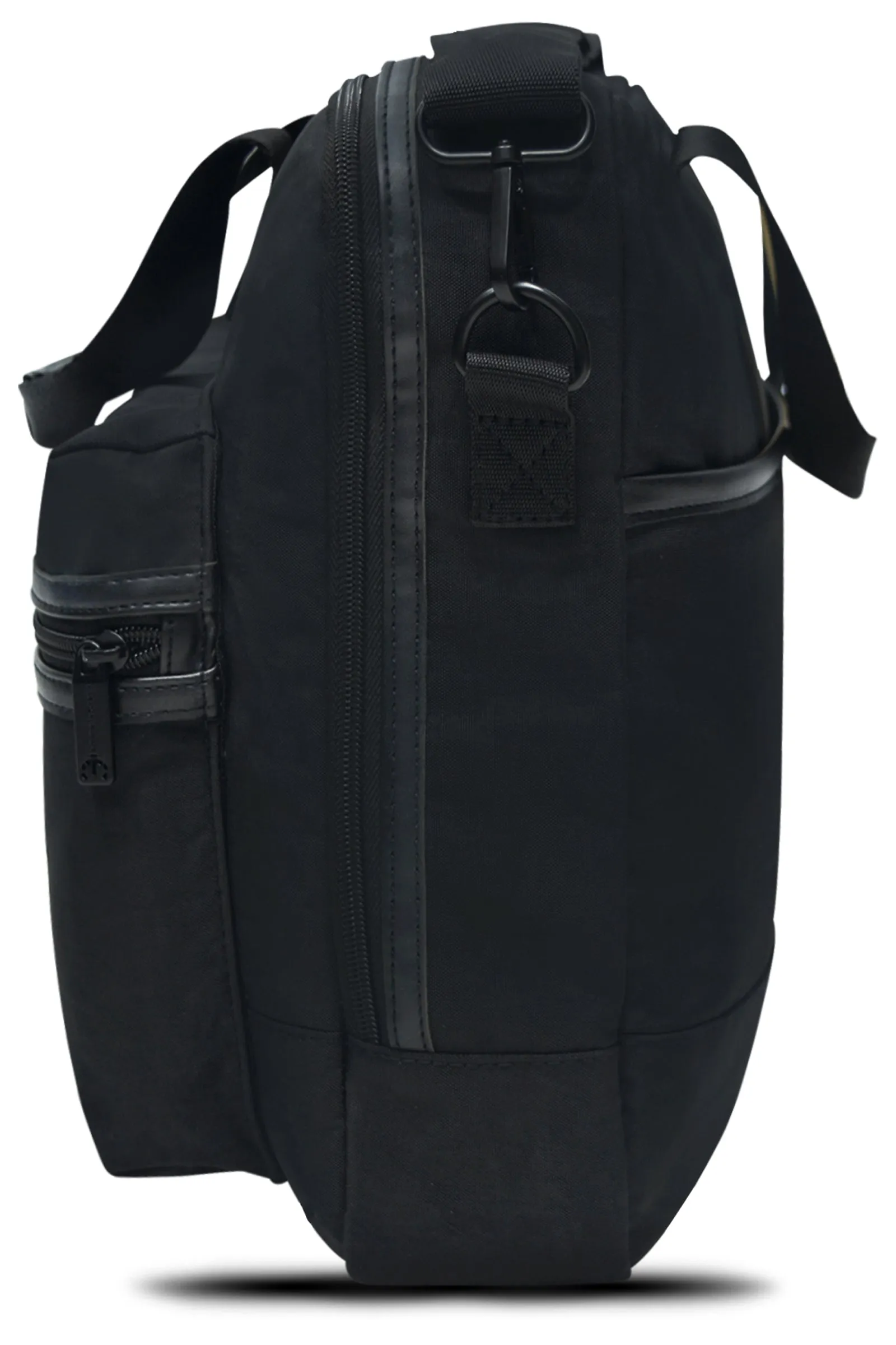 MAIYAAN BLACK EXECUTIVE MESSENGER BAG