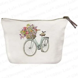 Mary Lake Thompson Spring Bike Canvas Pouch