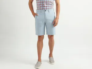 Men Solid Slim Fit Shorts