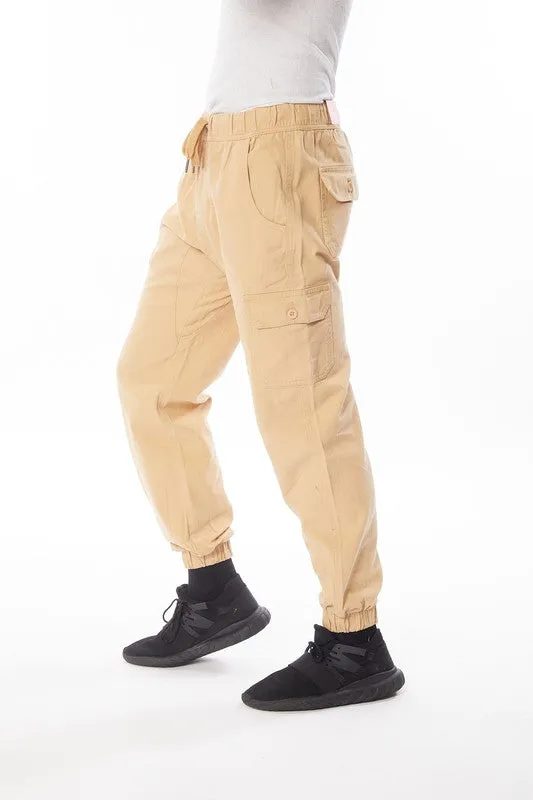 Men's Cargo Twill Jogger Pant