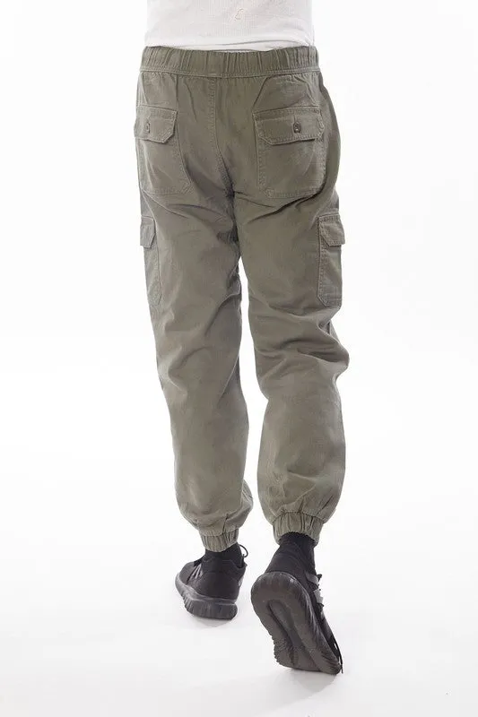 Men's Cargo Twill Jogger Pant