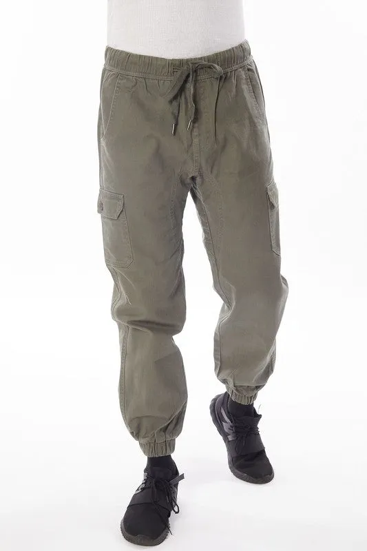 Men's Cargo Twill Jogger Pant