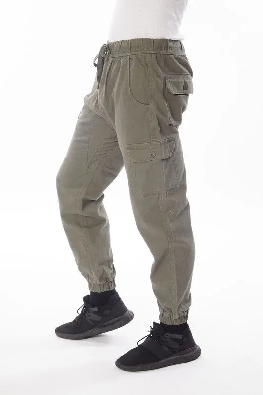 Men's Cargo Twill Jogger Pant