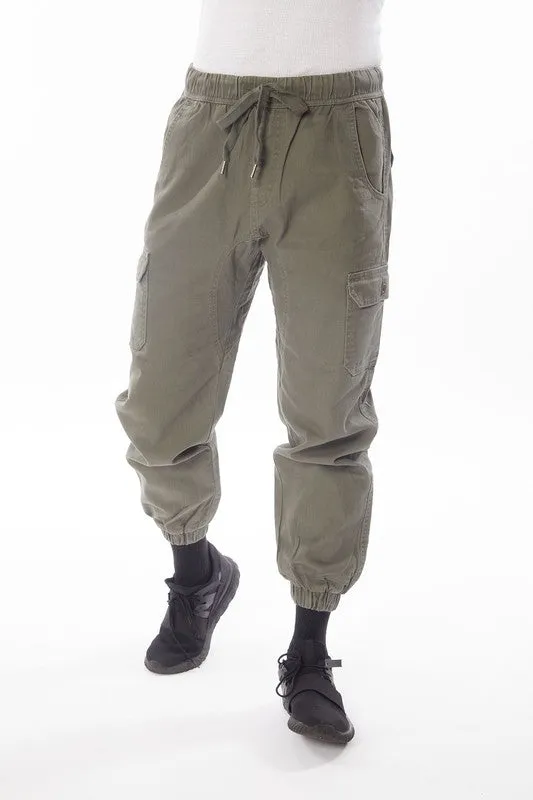 Men's Cargo Twill Jogger Pant