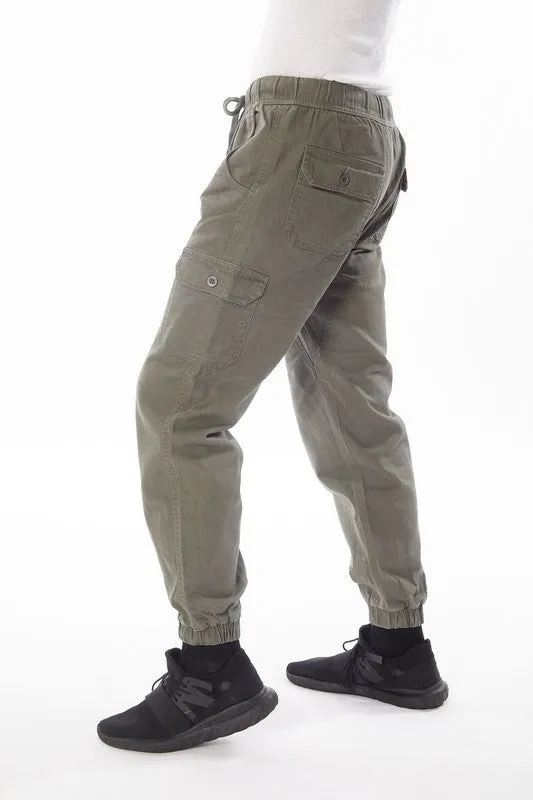 Men's Cargo Twill Jogger Pant