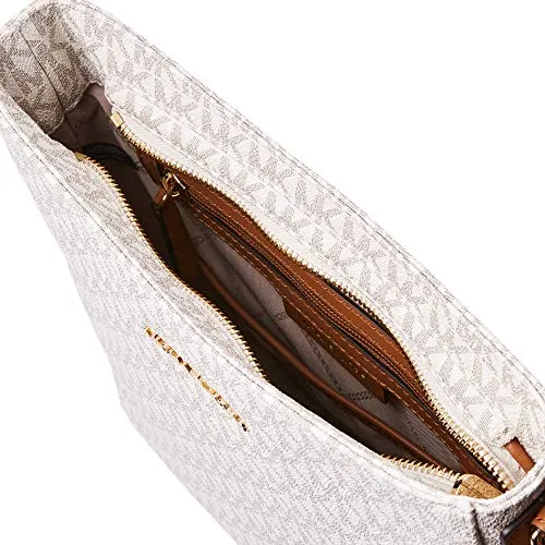 Michael Kors Jet Set Travel Large Messenger Vanilla One Size