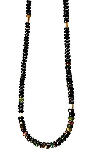 Midnight Radiance Necklace Gold