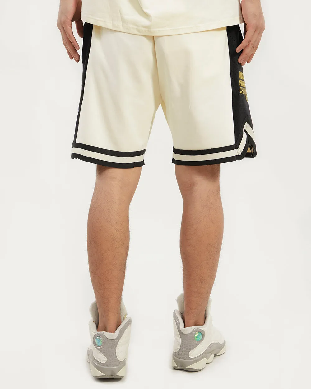 MILWAUKEE BUCKS CHAMPIONSHIP EVOLUTION DK 2.0 SHORT (EGGSHELL/BLACK)