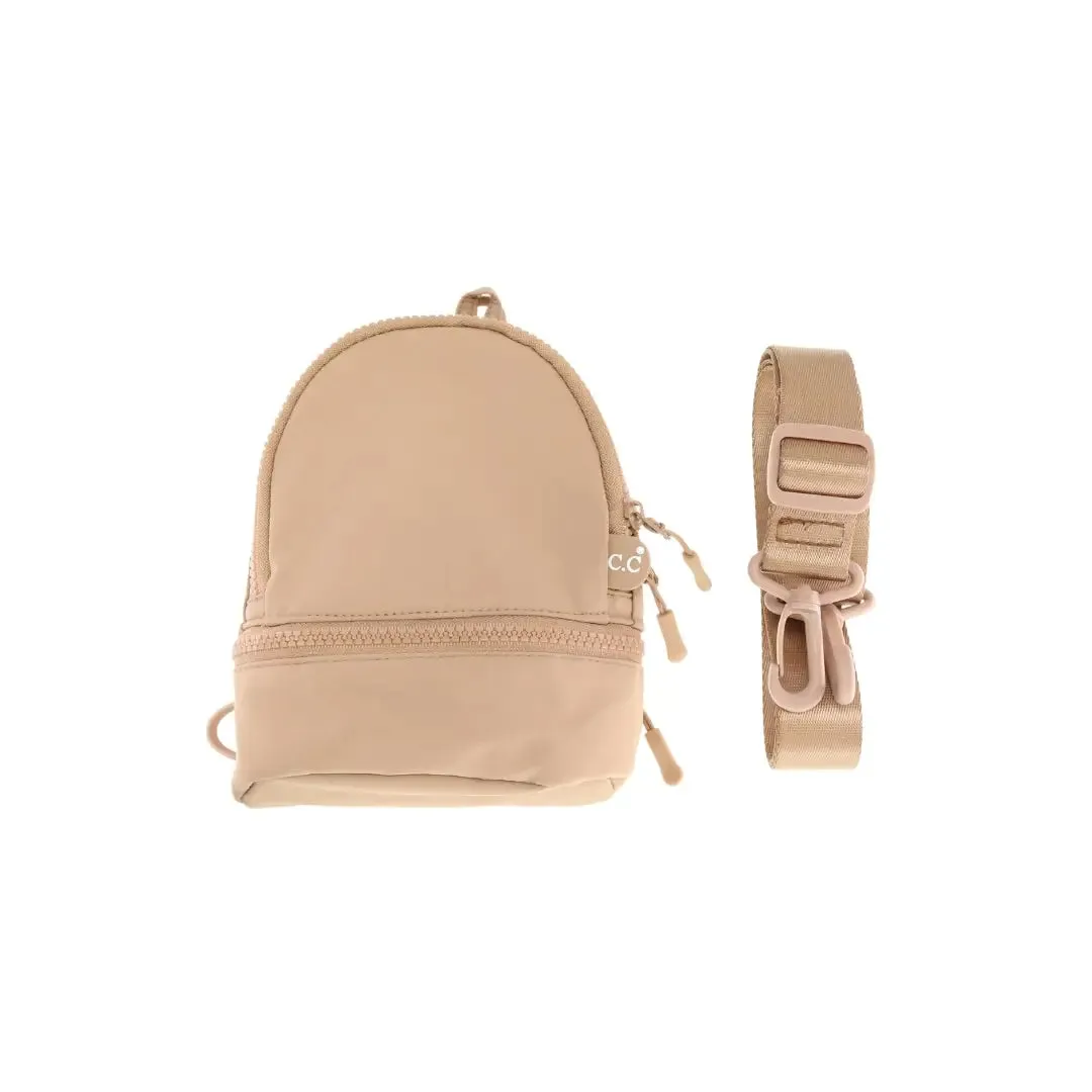 Mini Sling C.C Bag -Taupe