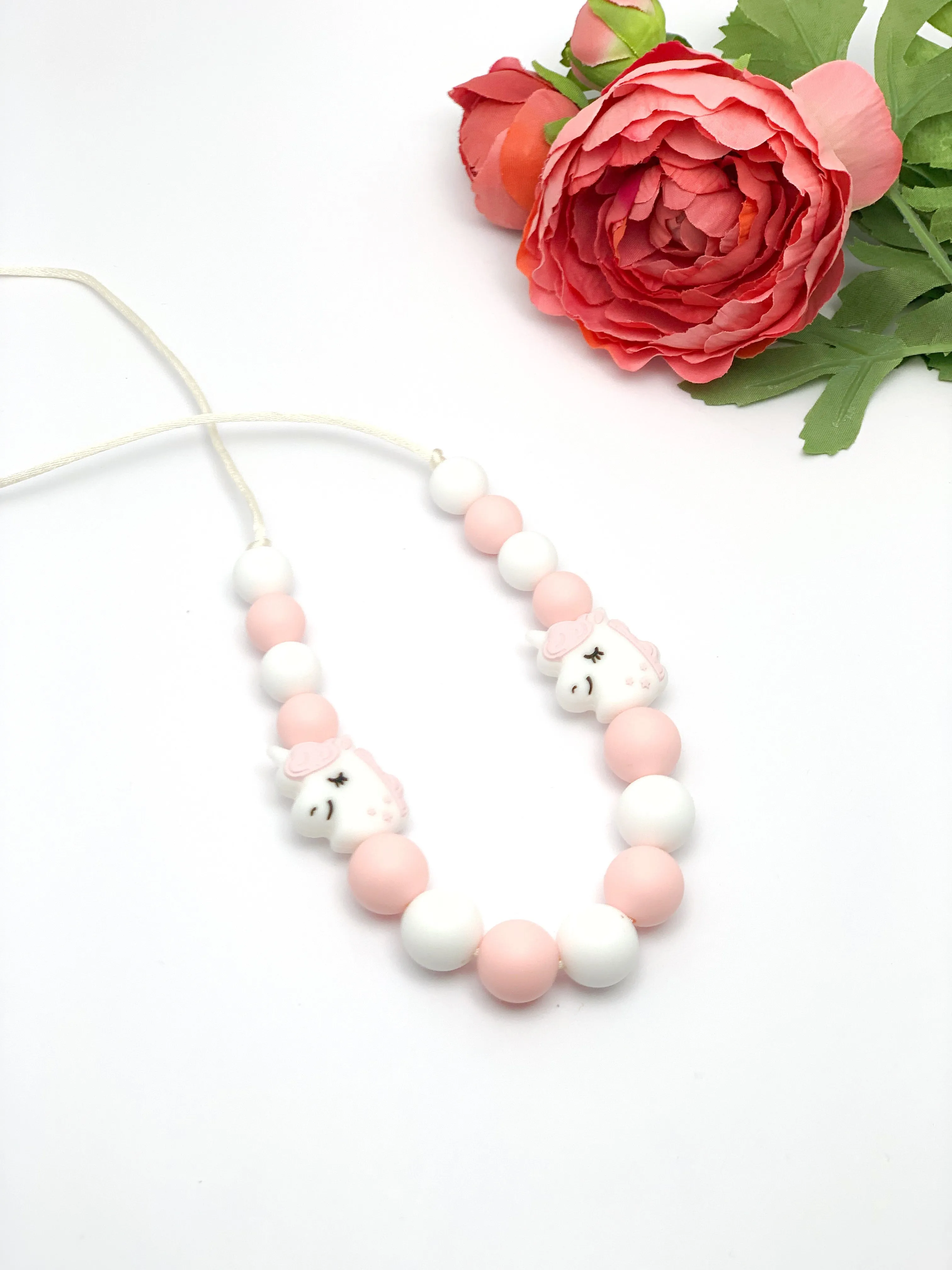 Mini Unicorn Sensory Beaded Necklace