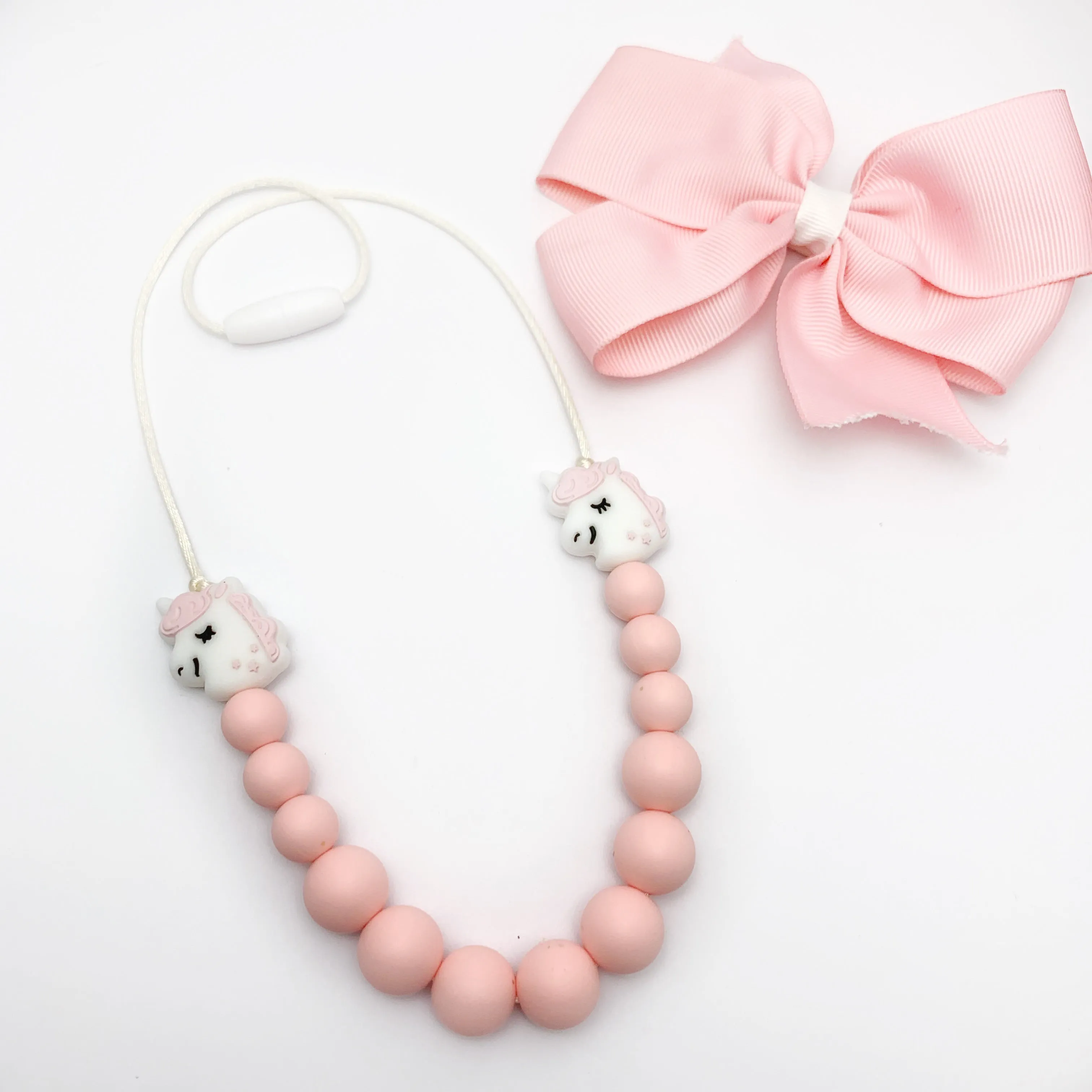 Mini Unicorn Sensory Beaded Necklace
