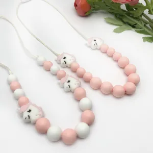 Mini Unicorn Sensory Beaded Necklace