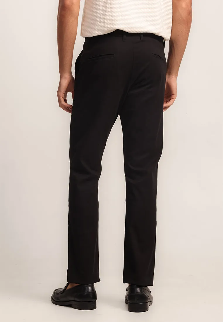 MOC - Celana Panjang Chinos Pria Zoe - Black
