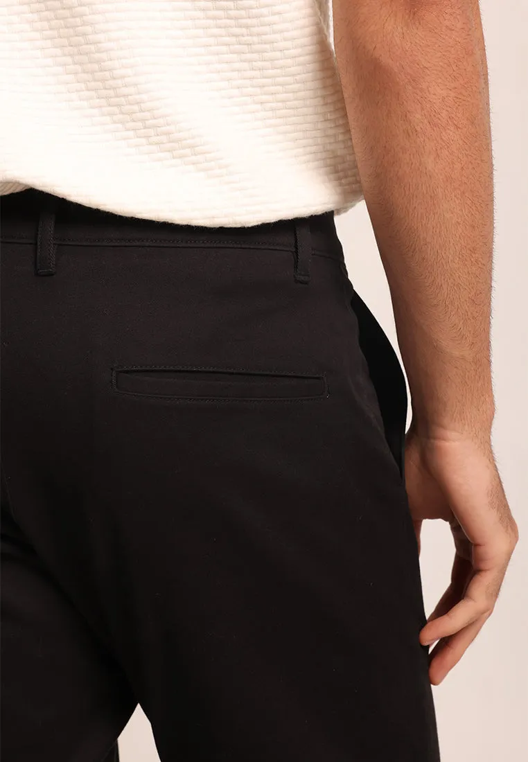 MOC - Celana Panjang Chinos Pria Zoe - Black