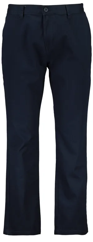 Navy Straight Leg Chino Pants