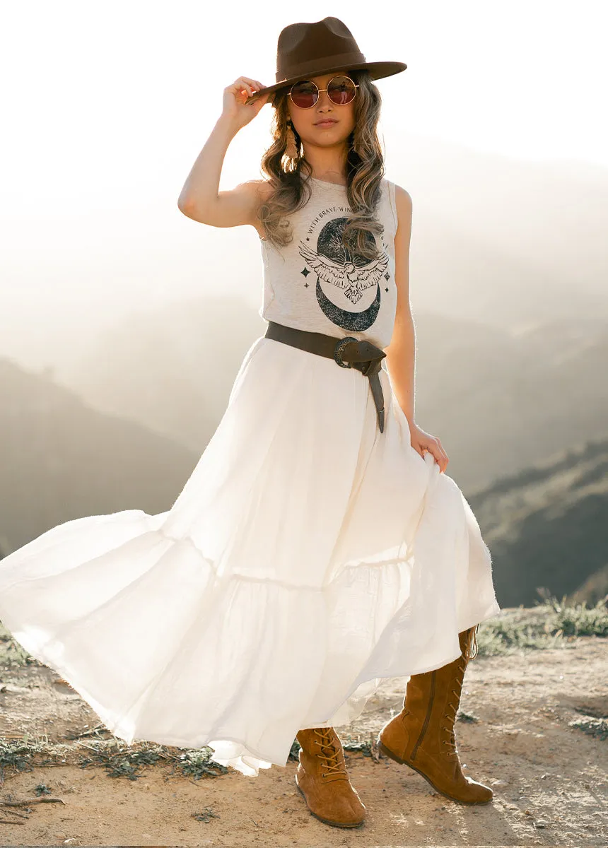 Neila Tank in Heather Oat