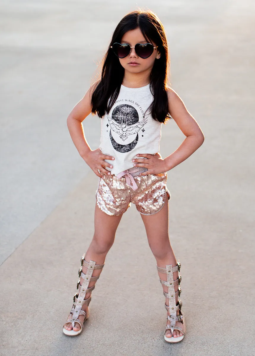 Neila Tank in Heather Oat