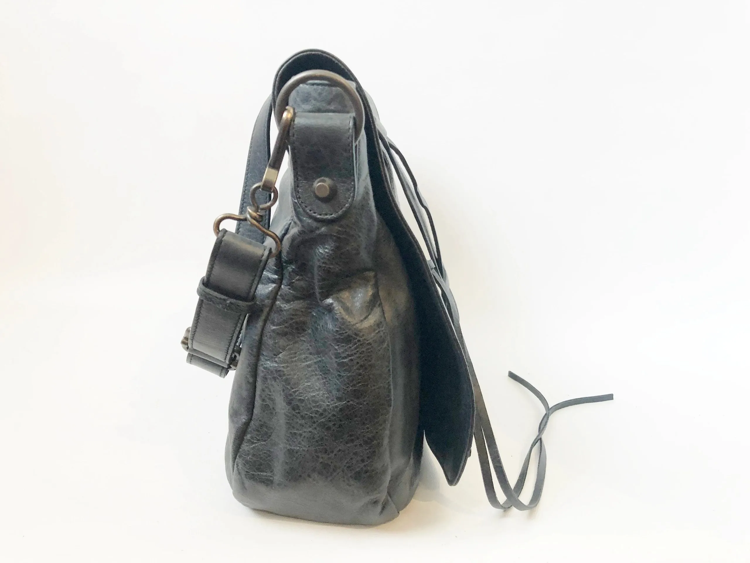 NEW Balenciaga Folk Messenger Bag W/Tags