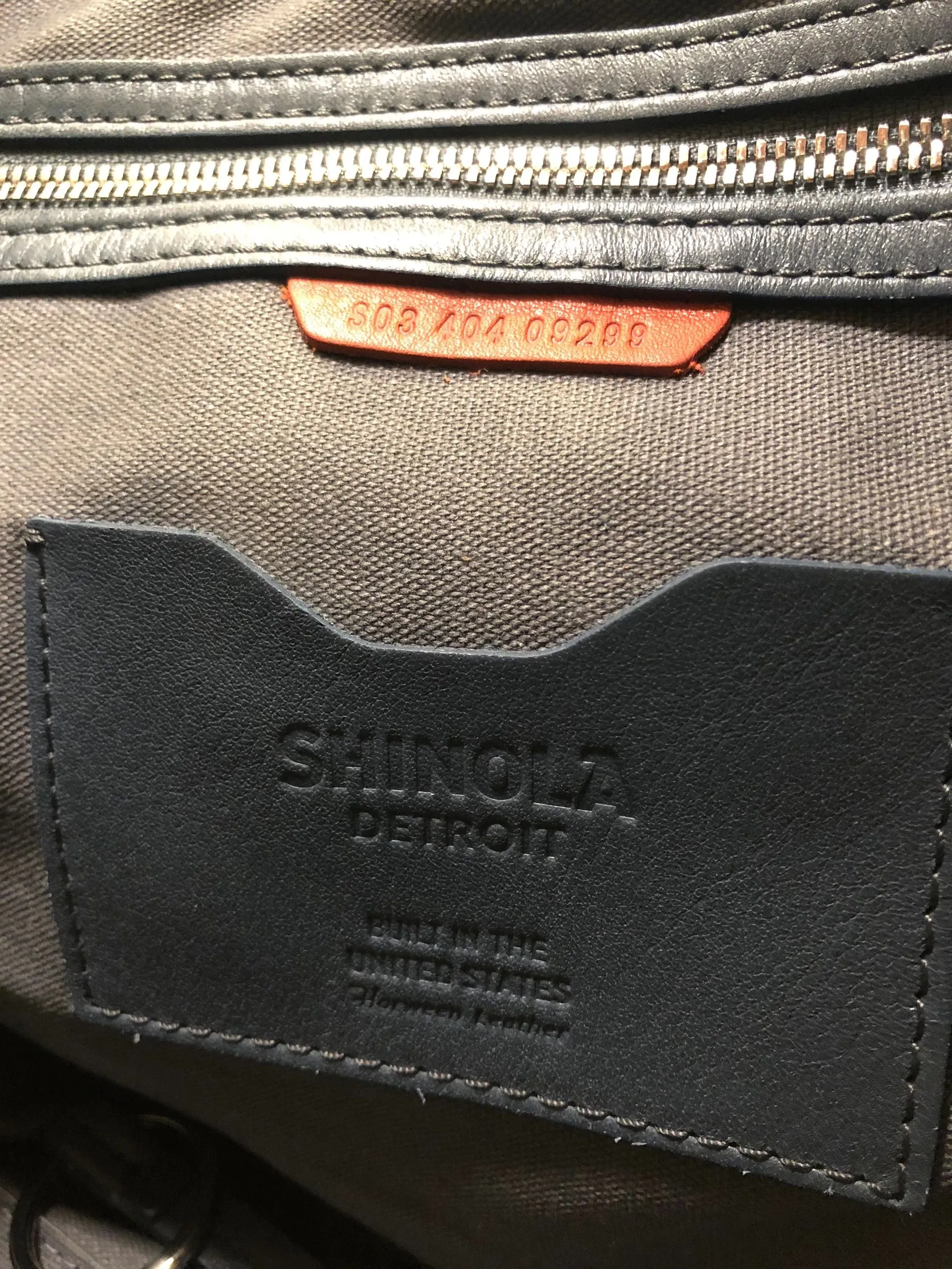 NEW Shinola Slim Messenger