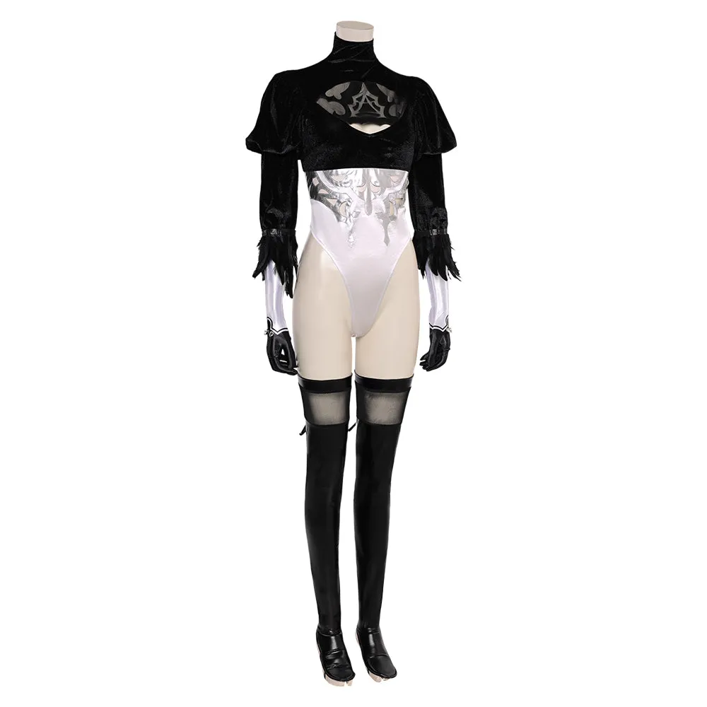 NieR:Automata YoRHa No. 2 Type B 2B Black Sexy Jumpsuit Cosplay Costume Outfits Halloween Carnival Suit