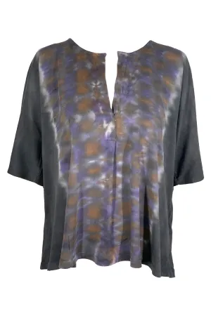 Night Orchid Henley Tee