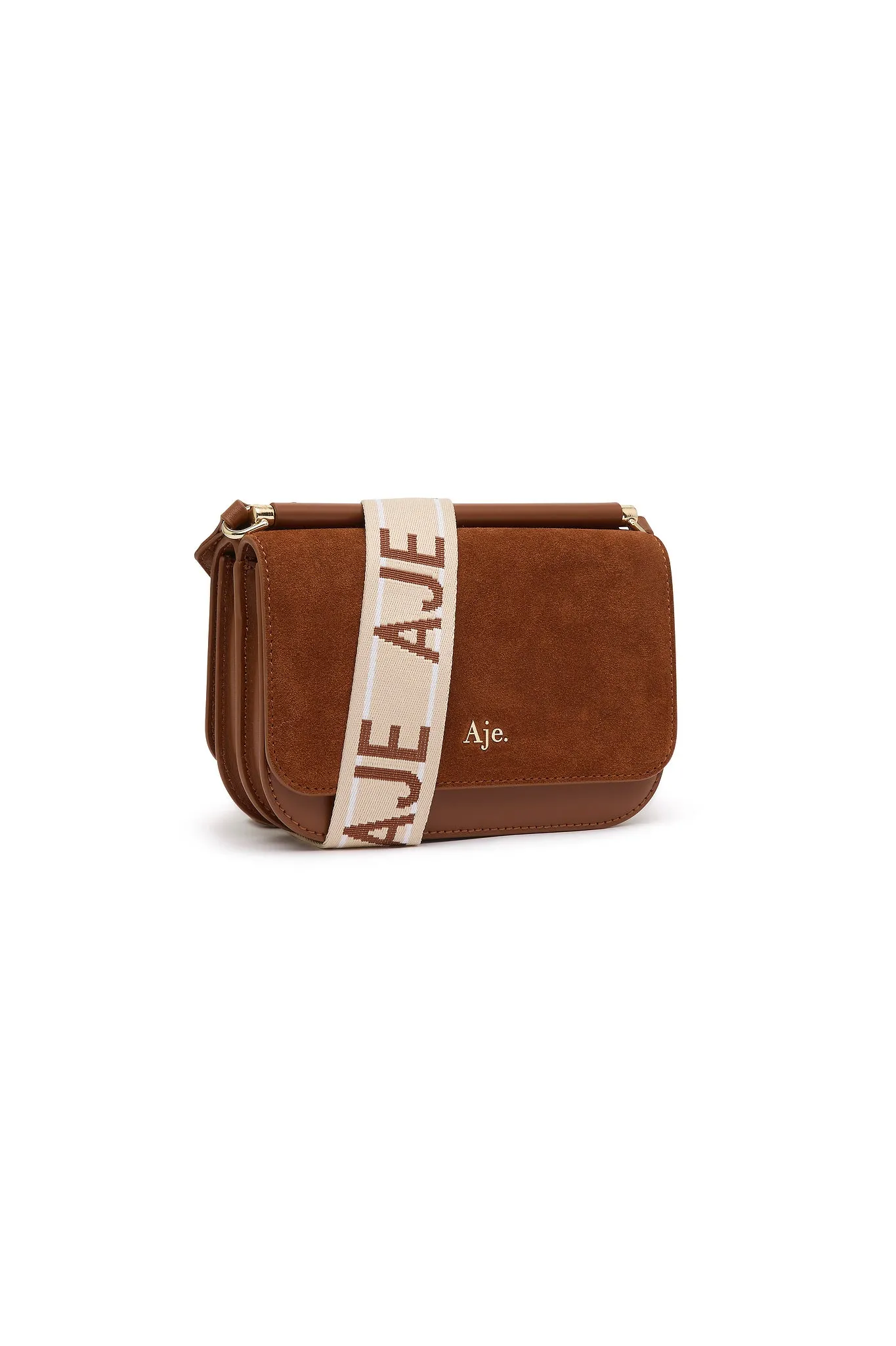 Nova Suede Crossbody Bag