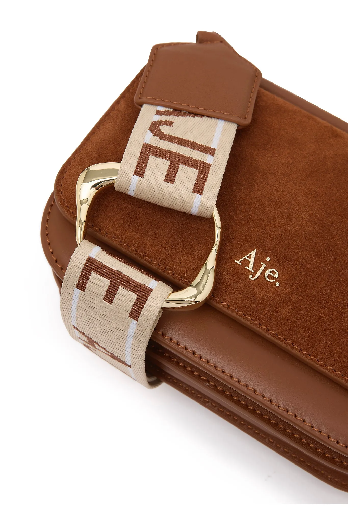 Nova Suede Crossbody Bag