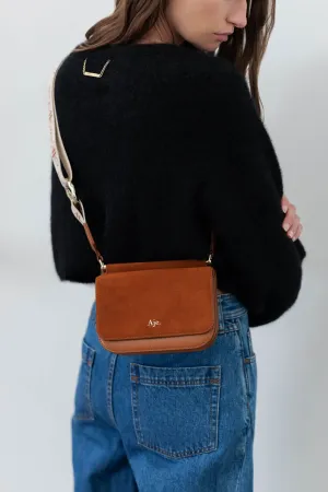 Nova Suede Crossbody Bag