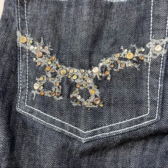 NWT Miss Me Blue Jean Cutoff Bermuda Shorts Sz 29
