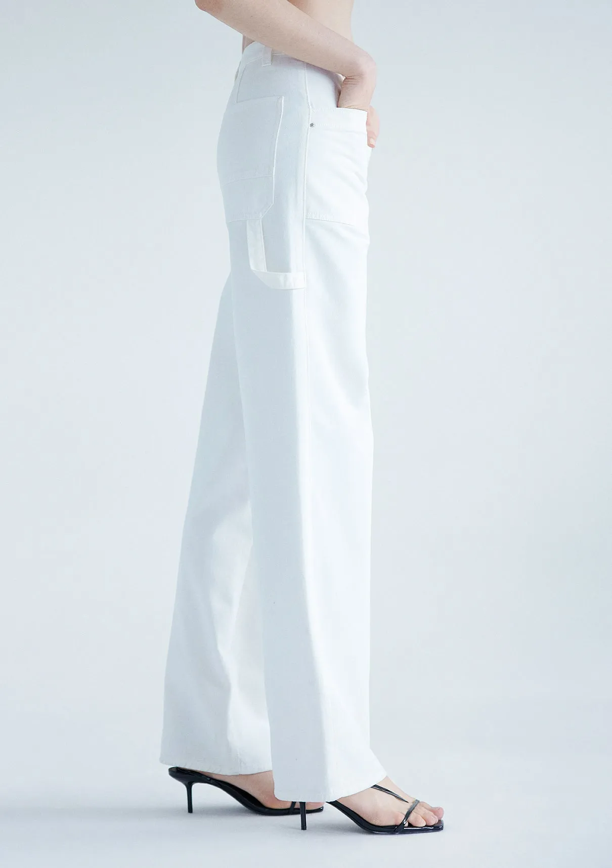 Off White Cargo Pants