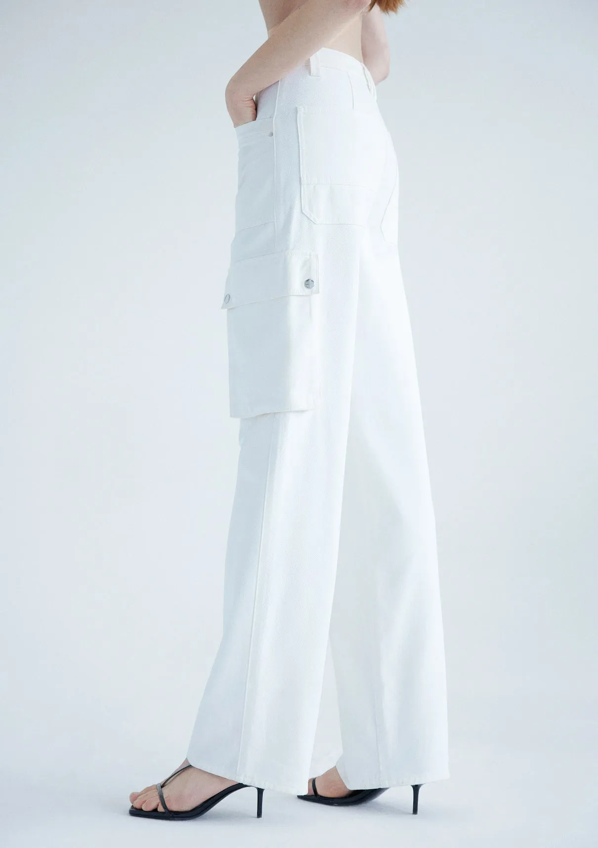 Off White Cargo Pants