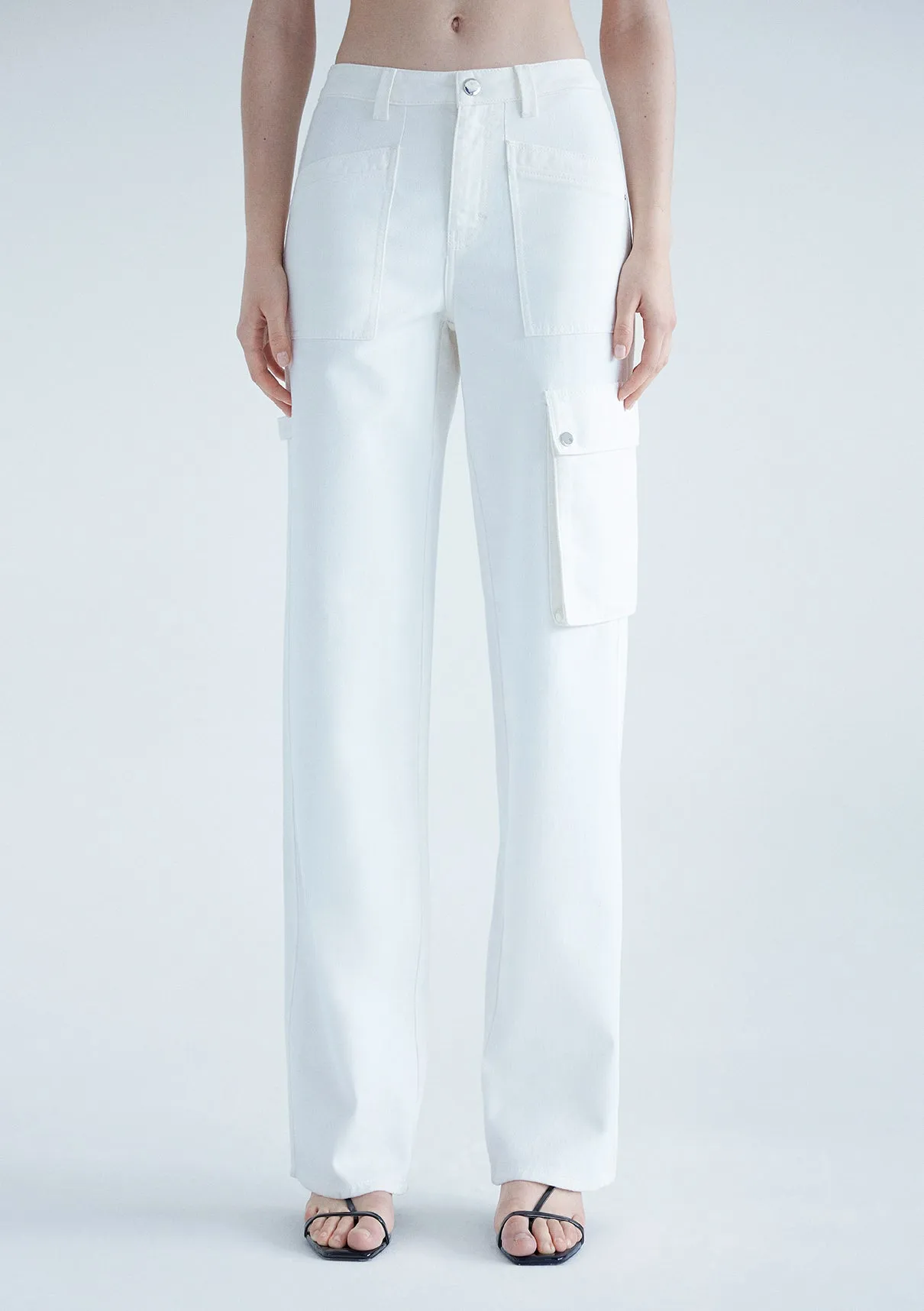 Off White Cargo Pants