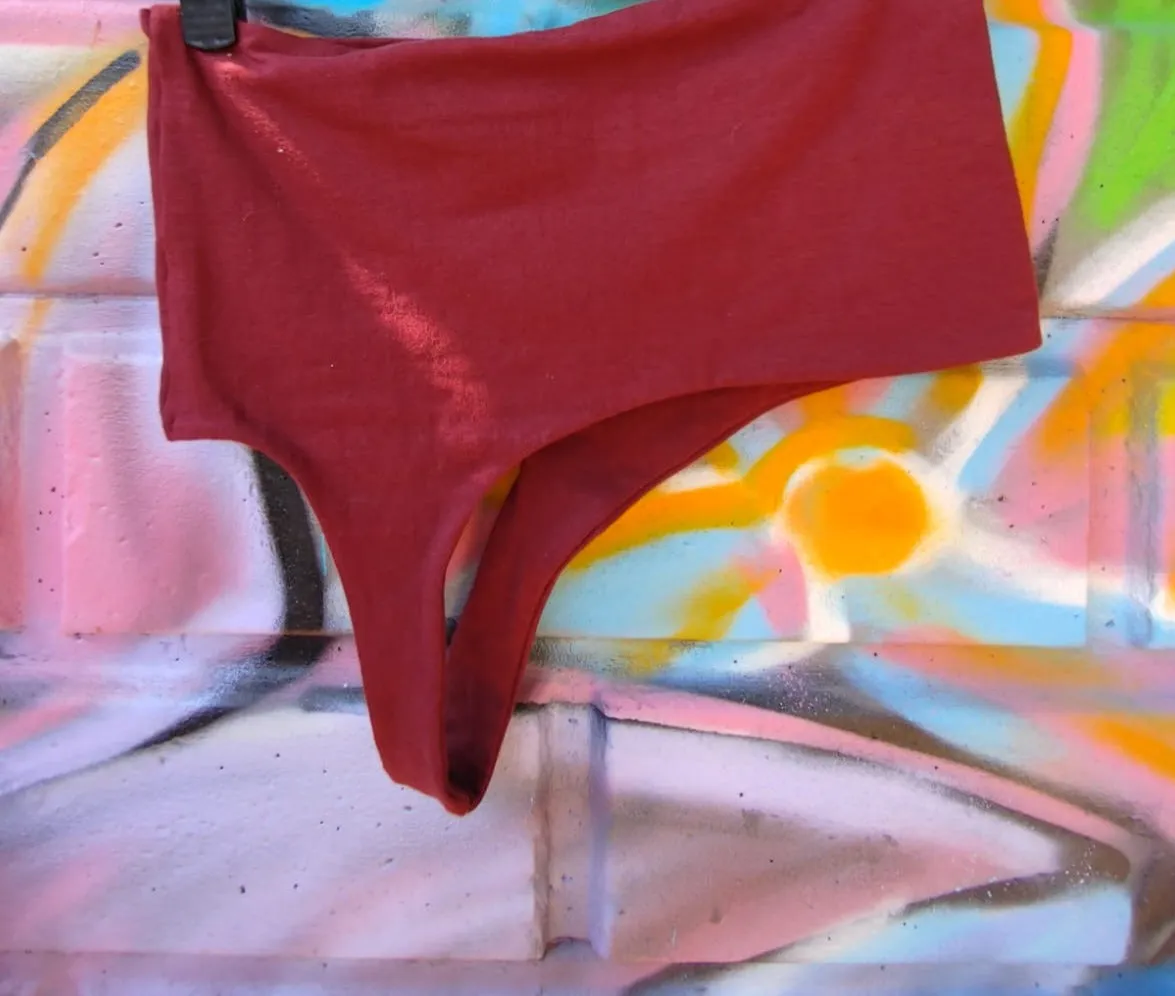 One Shoulder Bandeaux Top