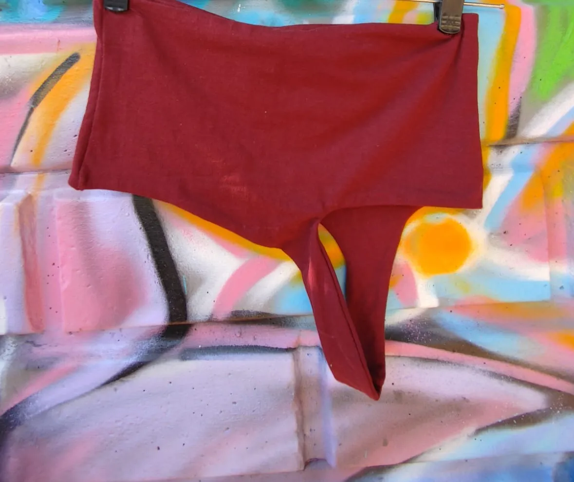 One Shoulder Bandeaux Top